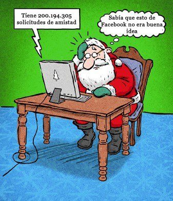 Santa Claus y Facebook
