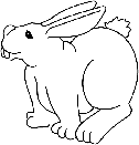 Imprime y colorea conejos